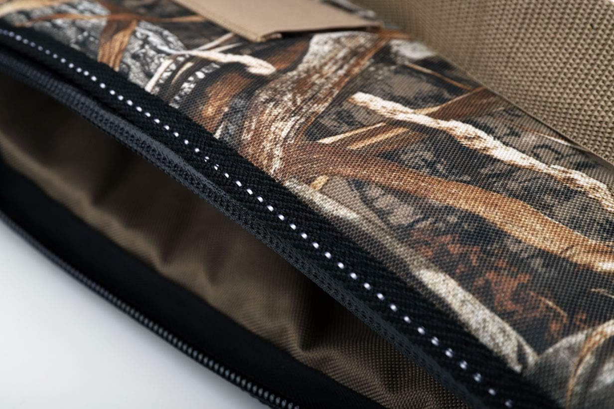 Adansonia Floating Shotgun Case 52" with Muzzle Protector Soft Camo Long Gun Bag for Waterfowl Hunters