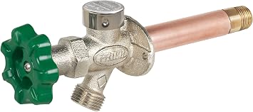Prier P-164D12 Quarter-Turn Frost Free Anti-Siphon Outdoor Hydrant, 12-Inch