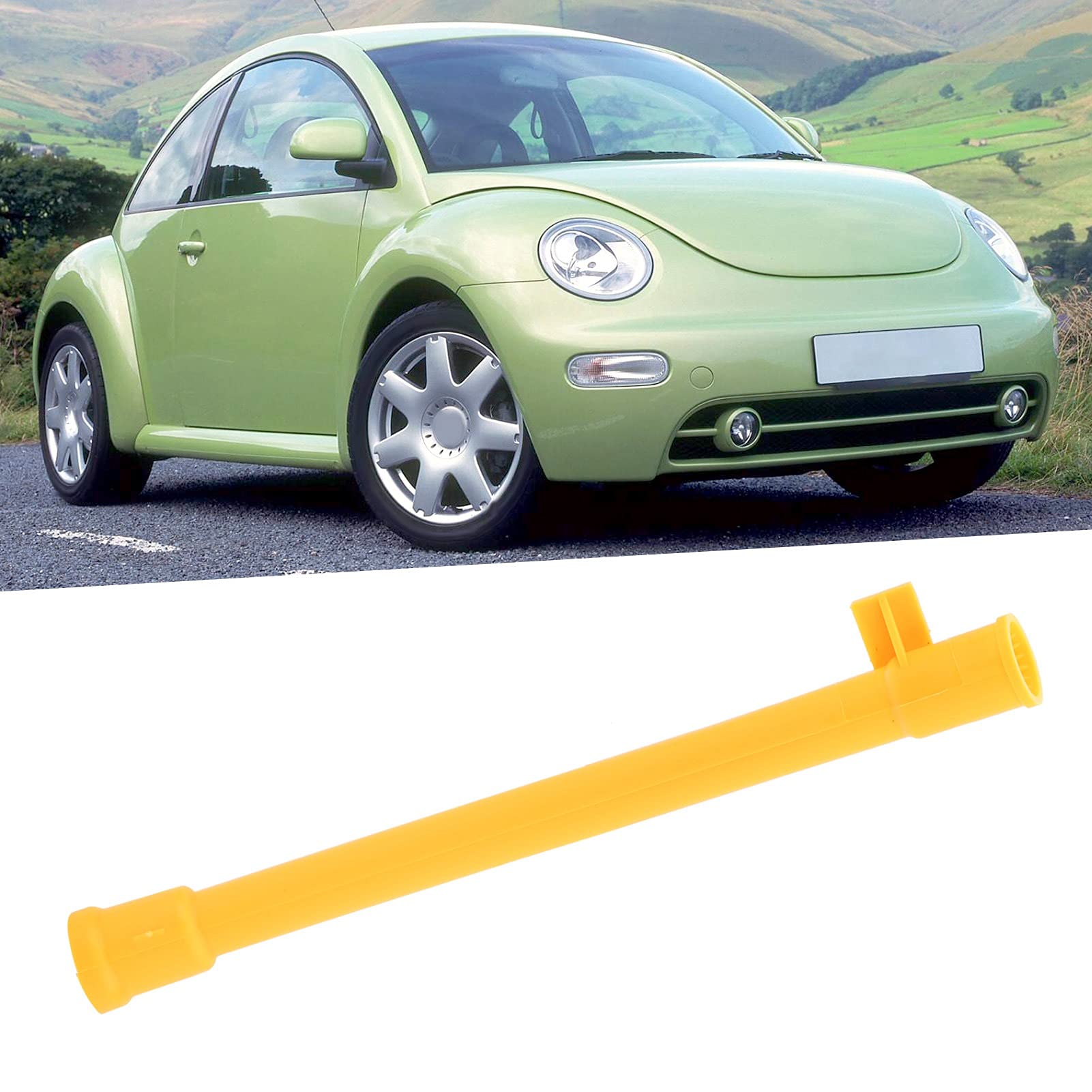Tubo a Imbuto per Tubo Dell'astina di Livello Dell'olio, Imbuto per Tubo Dell'asta di Livello Dell'olio Accessorio per Auto di Ricambio per Auto 06A103663C