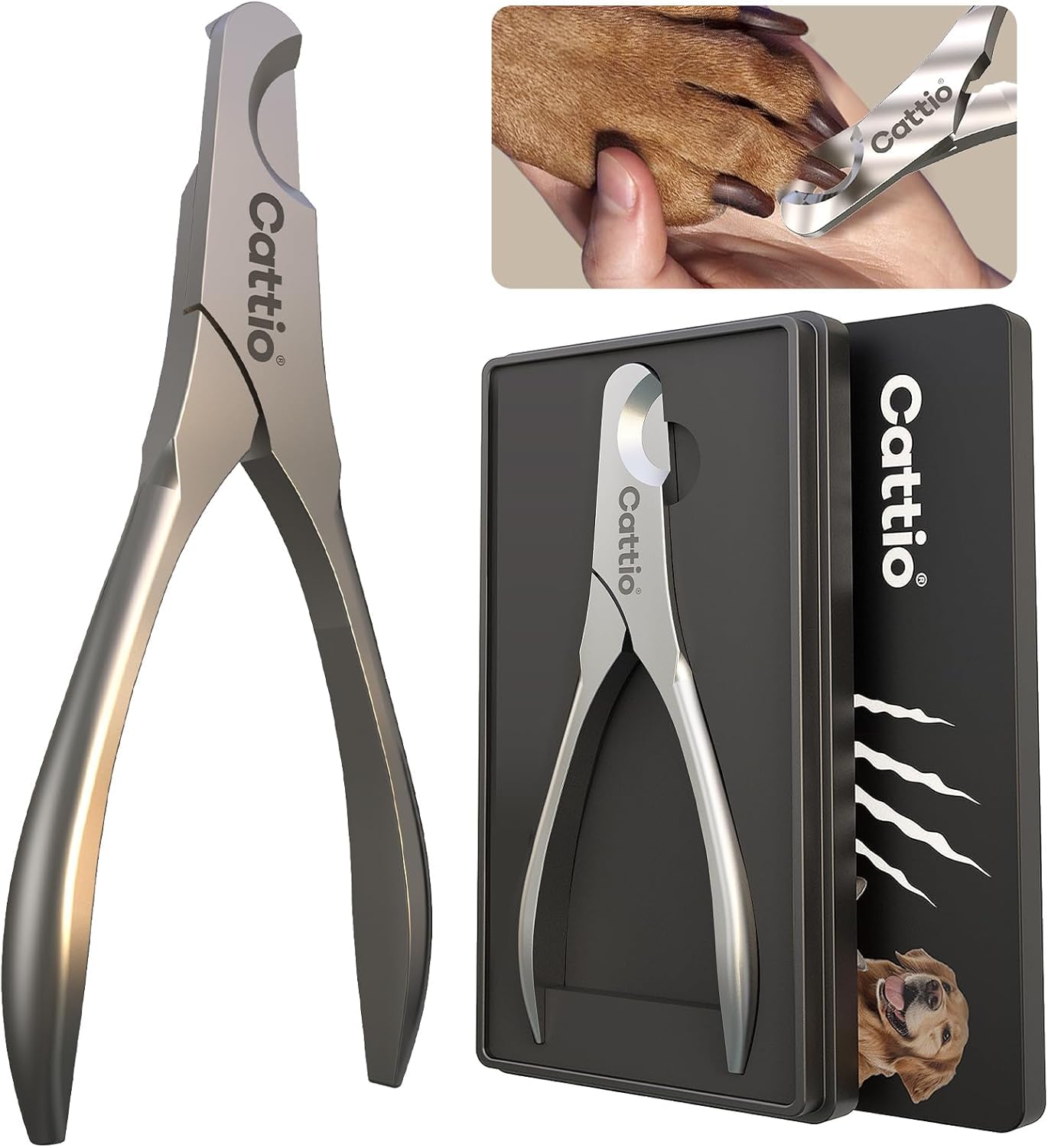 Cattio All-Steel Dog Nail Clippers