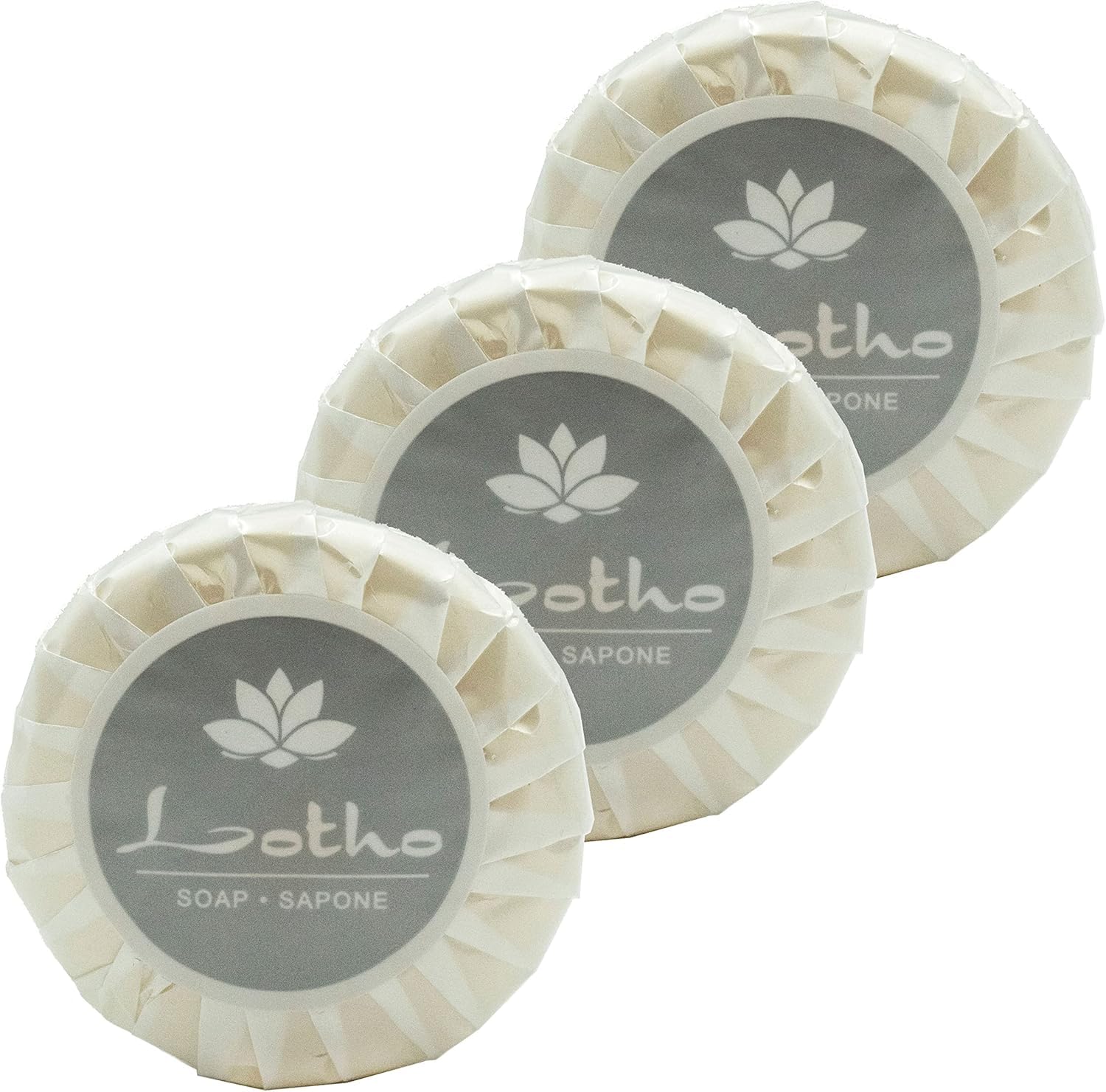 Saponetta plissettata Lotho 20 gr 100 pezzi Monouso Hotel B&B