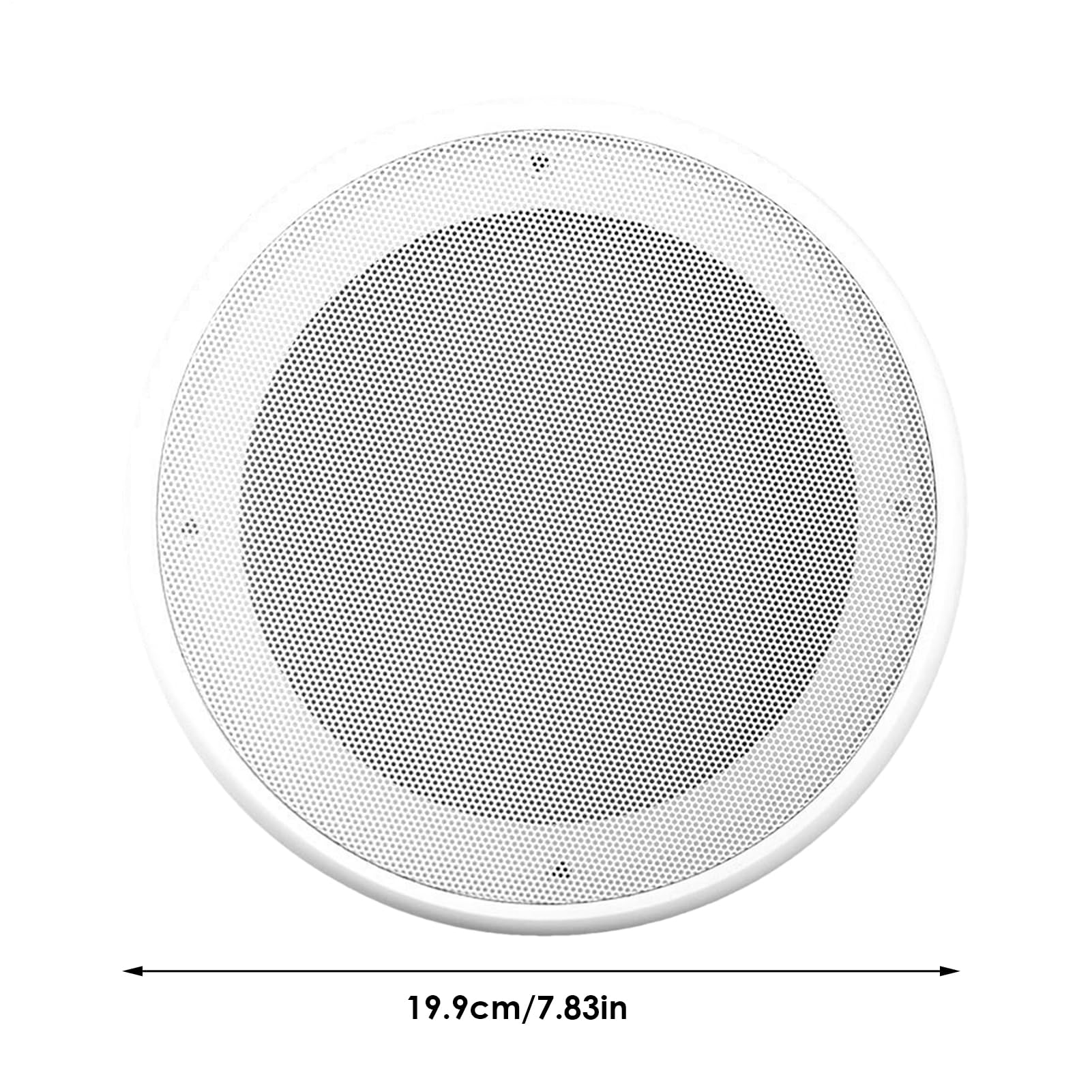 Genérico Cubierta para Parrilla de Altavoz - Parrilla para Altavoz de Techo, Malla para Altavoces a Prueba de Polvo de Metal, Protector para altavooz de Techo para automóvil, parrillaa Protector