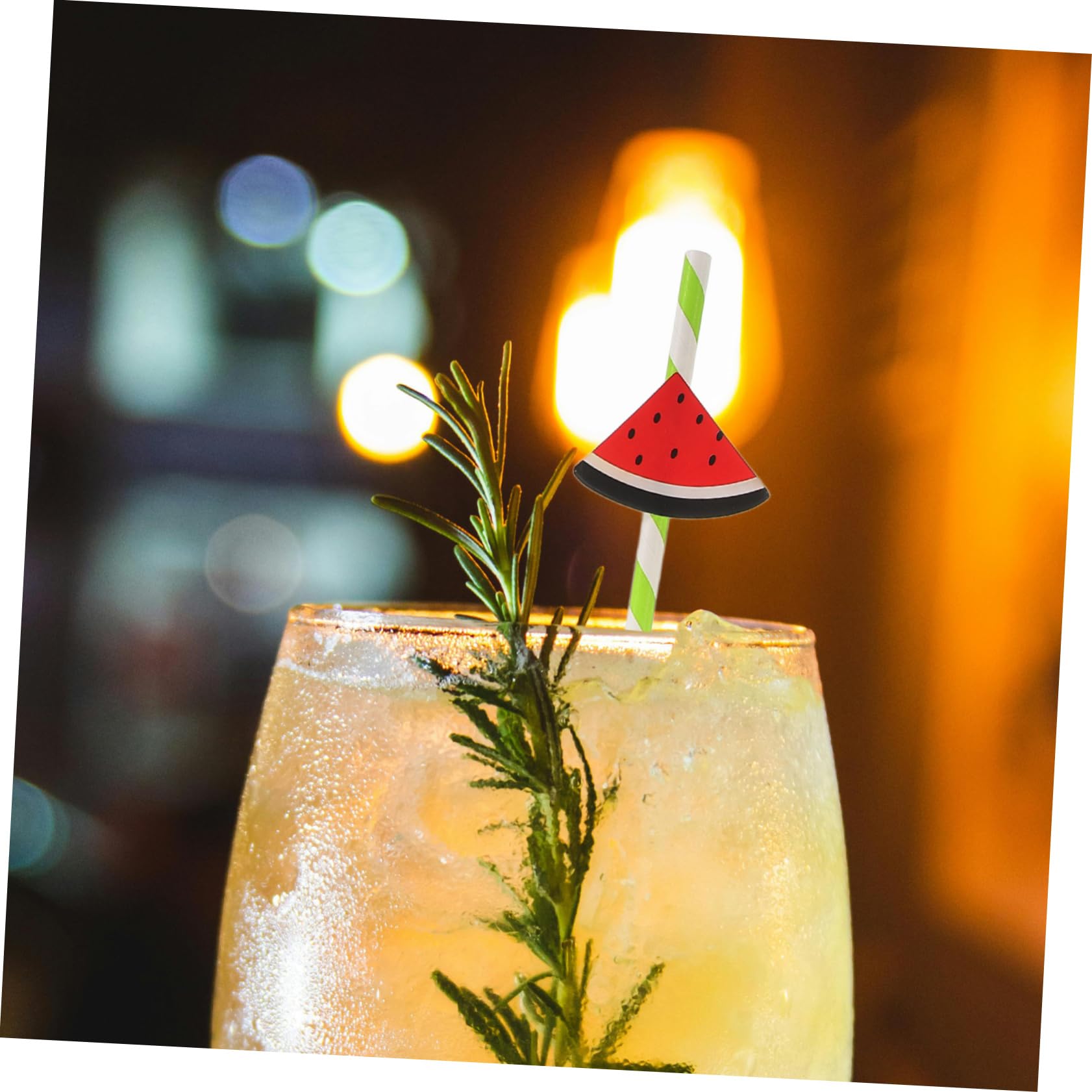 4 Set Cannucce Tema Anguria Per Compleanno Cocktail E Bevande Decorazioni Per Celebrazioni 40 Pezzi*4