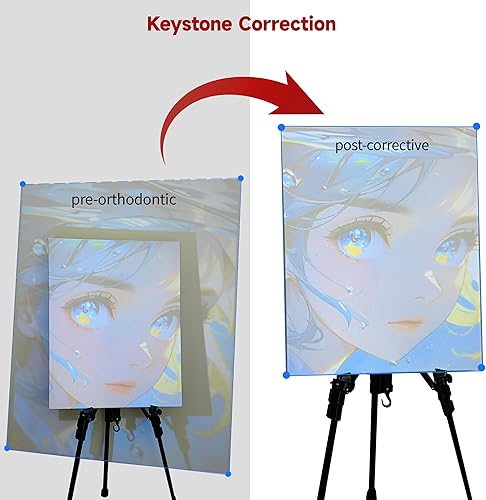 Miniatura 4 de Proyector de arte para trazar, dibujo, pintura, mini proyector digital portátil para lienzo de escritoriopared, compatible con iOSAndroid,