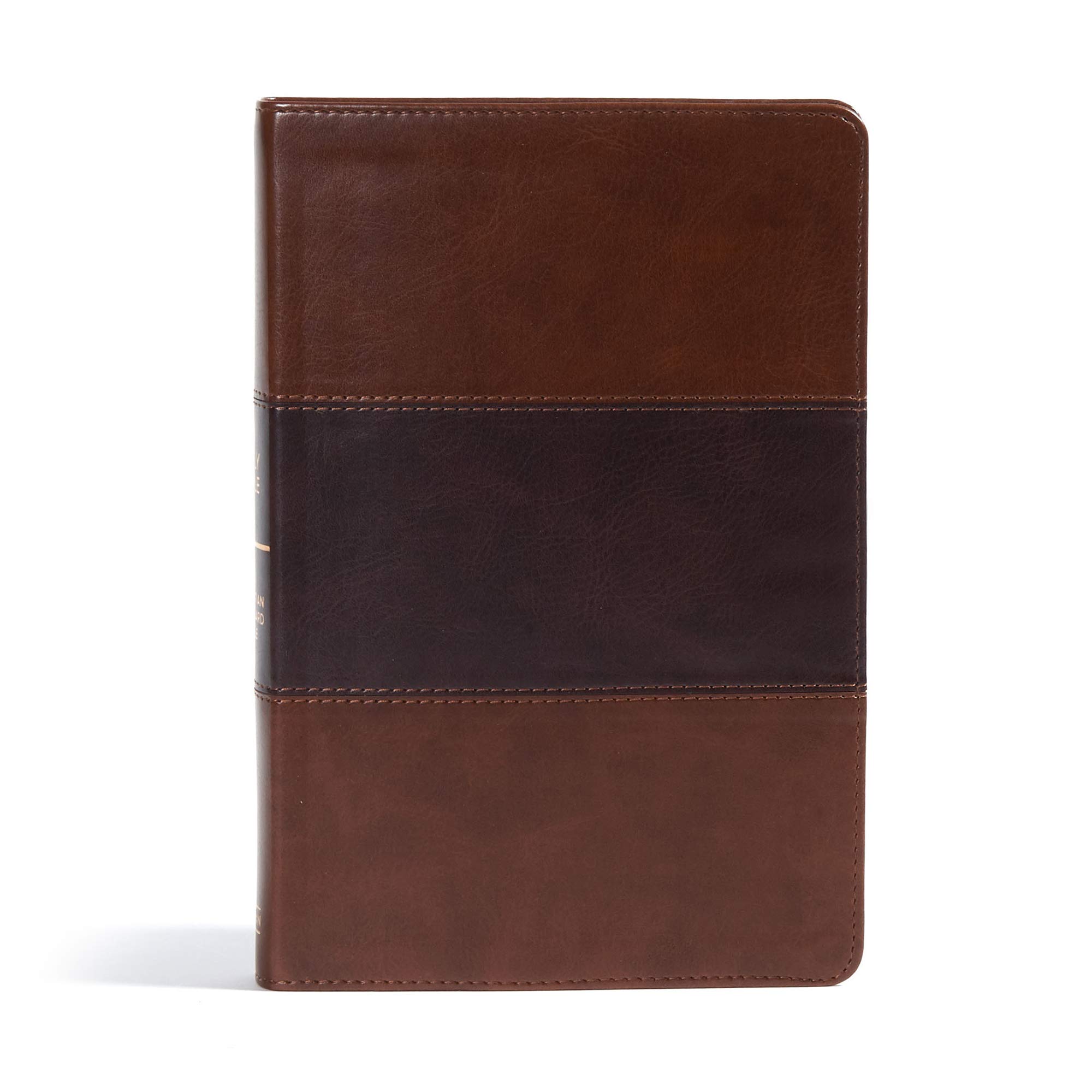CSB Giant Print Reference Bible, Saddle Brown LeatherTouch, Indexed