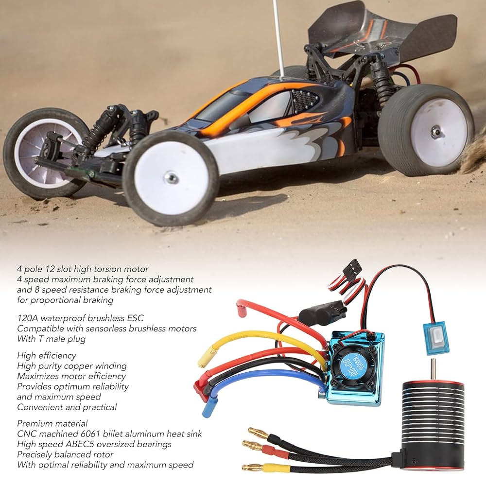 ブラシレスモーター＋TS120A ESC セット TS120A & Super Sonicコンボセット | G-FORCE | 株式会社ジー