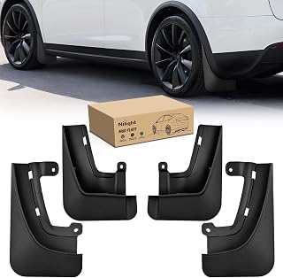 Nilight Mud Flaps Splash Guards for Tesla Model X 2022 2023 2024 2025 2026