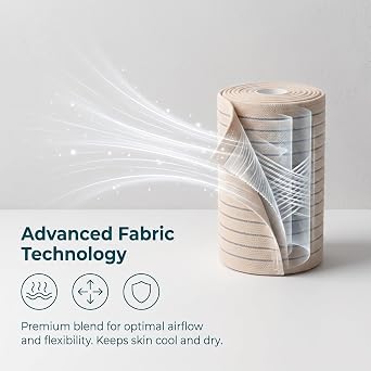 Ideal Swan Compression Bandage, 4 Pieces Elastic Wrap Knee Support Brace