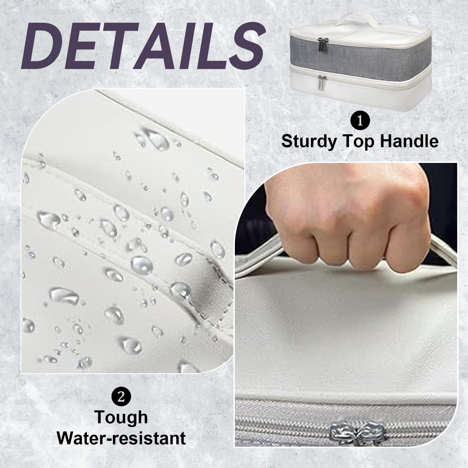 TUOJINRUIDA Sexspielzeug Aufbewahrungstasche  34x15x17cm Abschliebares,  Diskretes PU-Dildo-Case mit weichem Innenfutter, wasser- & staubdicht, mit  Griff und 2 Zahlenschlssern (Schwarz) : Amazon.de: Drogerie & Krperpflege