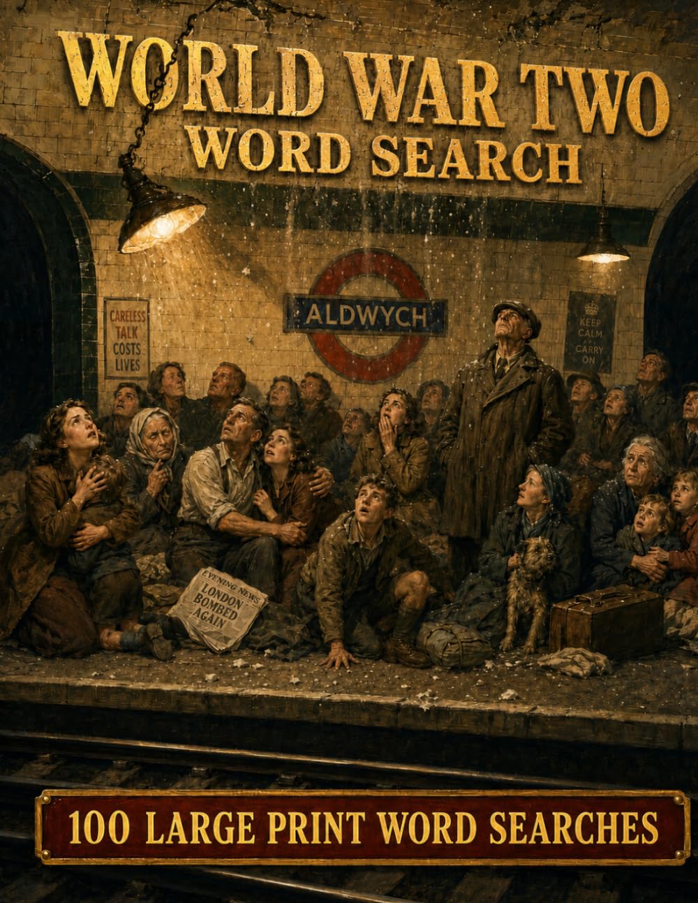 World War Two Word Search: 100 Large Print Puzzles on the Global Conflict That Reshaped the Twentieth Century (World History)