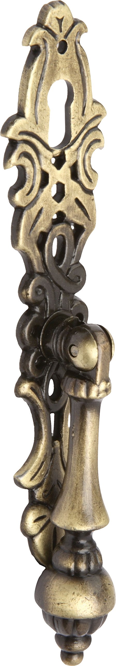 IMEX EL ZORROB-78026 Pendulum Handle with Eyelet (Plate 29 x 122 mm) Bronze