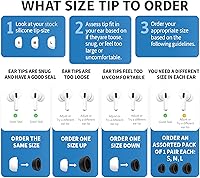 Vista 7 de Comply TrueGrip MAX Almohadillas de recambio de espuma viscoelástica premium para Apple AirPods Pro de tercera generación Comodidad duradera