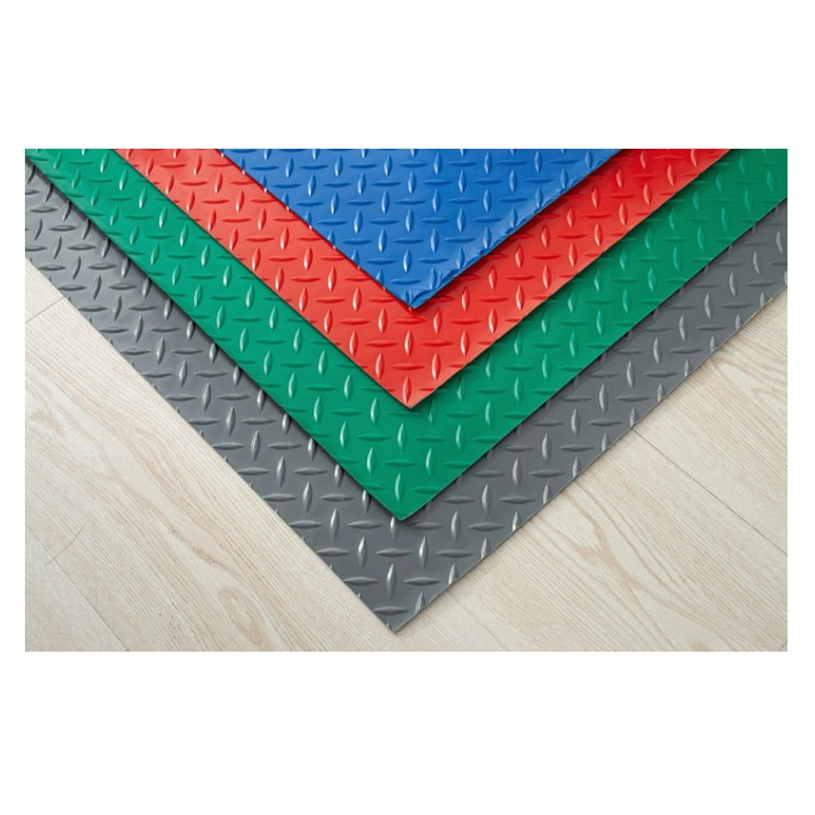 Tappeto PVC Texture Diamante, Tappeto Antiscivolo Tagliabile