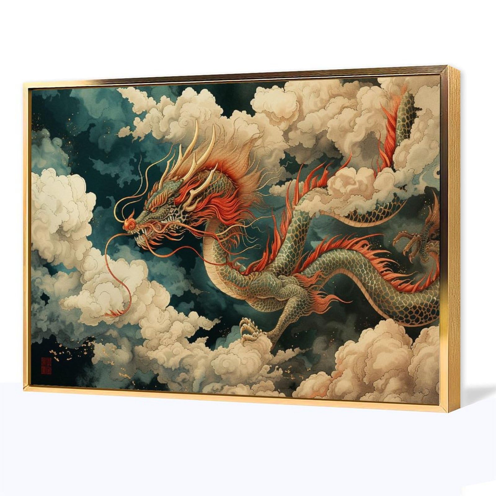 「セナカノツバサ」｜絵画 原画 抽象画 動物画 ドラゴン イラスト ドローイング セナカノツバサ」｜絵画 原画 抽象画 動物画 ドラゴン イラスト