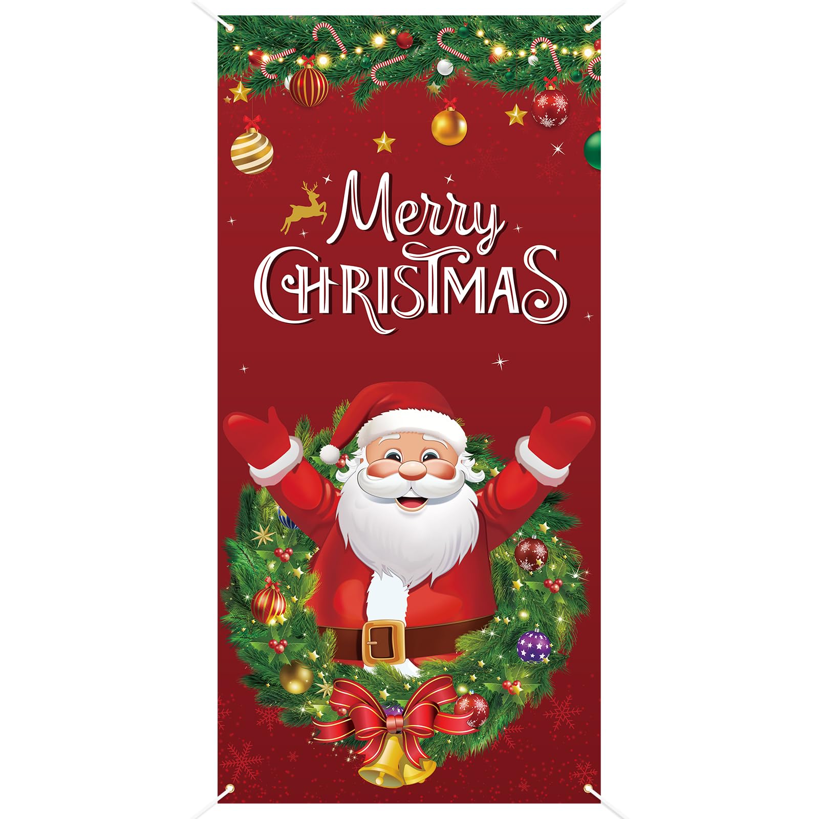 Lemicin Christmas Door Decorations Cover