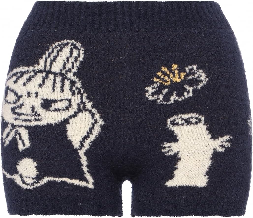 [Triumph] スロギーG073 ムーミン 1分丈ニットパンツ