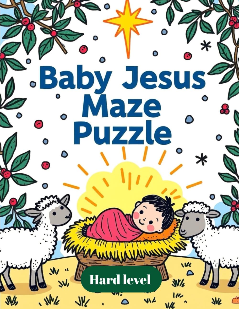 Baby Jesus Maze Puzzle – Hard Level