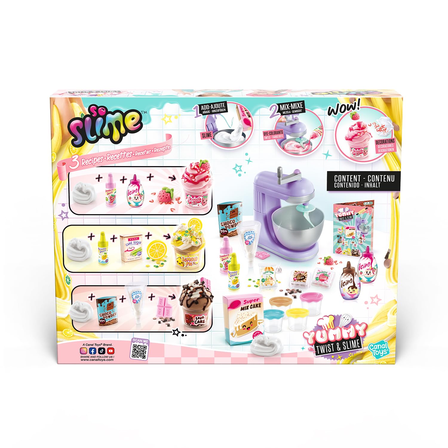 Canal Toys - So Slime - Yummy Twist & Slime - dai 6 anni - SSC 357