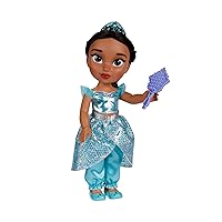 Disney Princess – bambola 38 cm di Jasmine, con i suoi abiti iconici arricchiti da