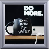 Vista 46 de BNV Marco de aluminio para póster de carga frontal / certificado de imagen, blanco, 8.5 x 11 pulgadas, perfil de 1 pulgada, montaje en pared, modo