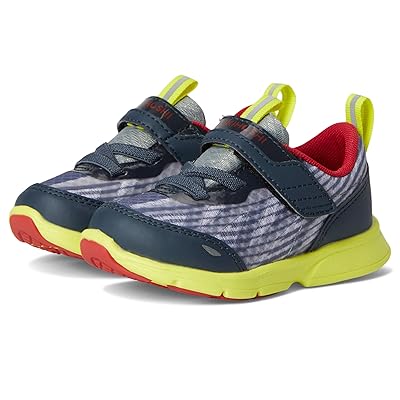 Tsukihoshi Kids Jet (Toddler/Little Kid) Boys Shoes Gray/Yellow