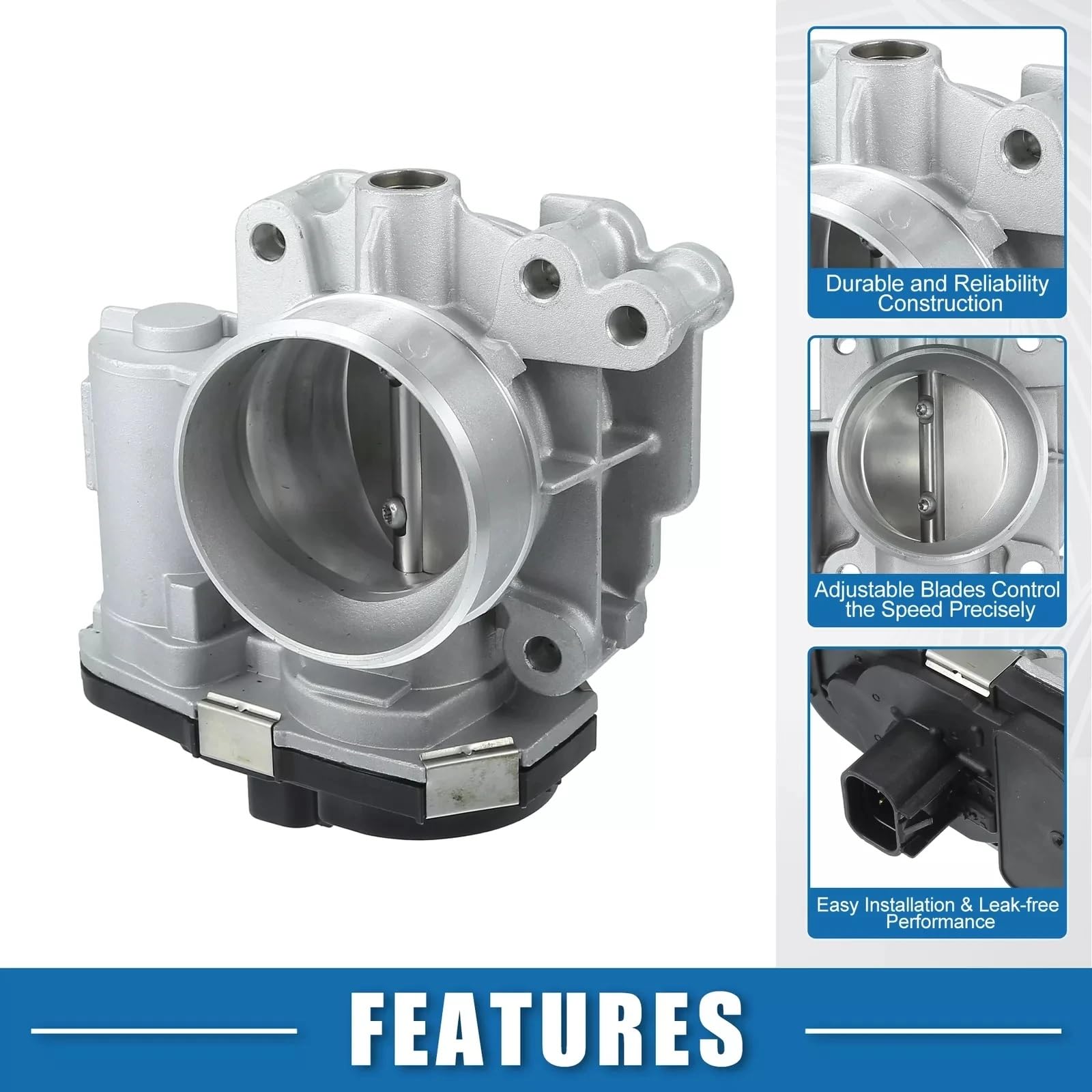 Sensor posición Acelerador Conjunto De Cuerpo del Acelerador Electrónico 12631187 12615516 para Buick para Regal CXL 2.0L L4 2011 Actuador Cuerpo Acelerador