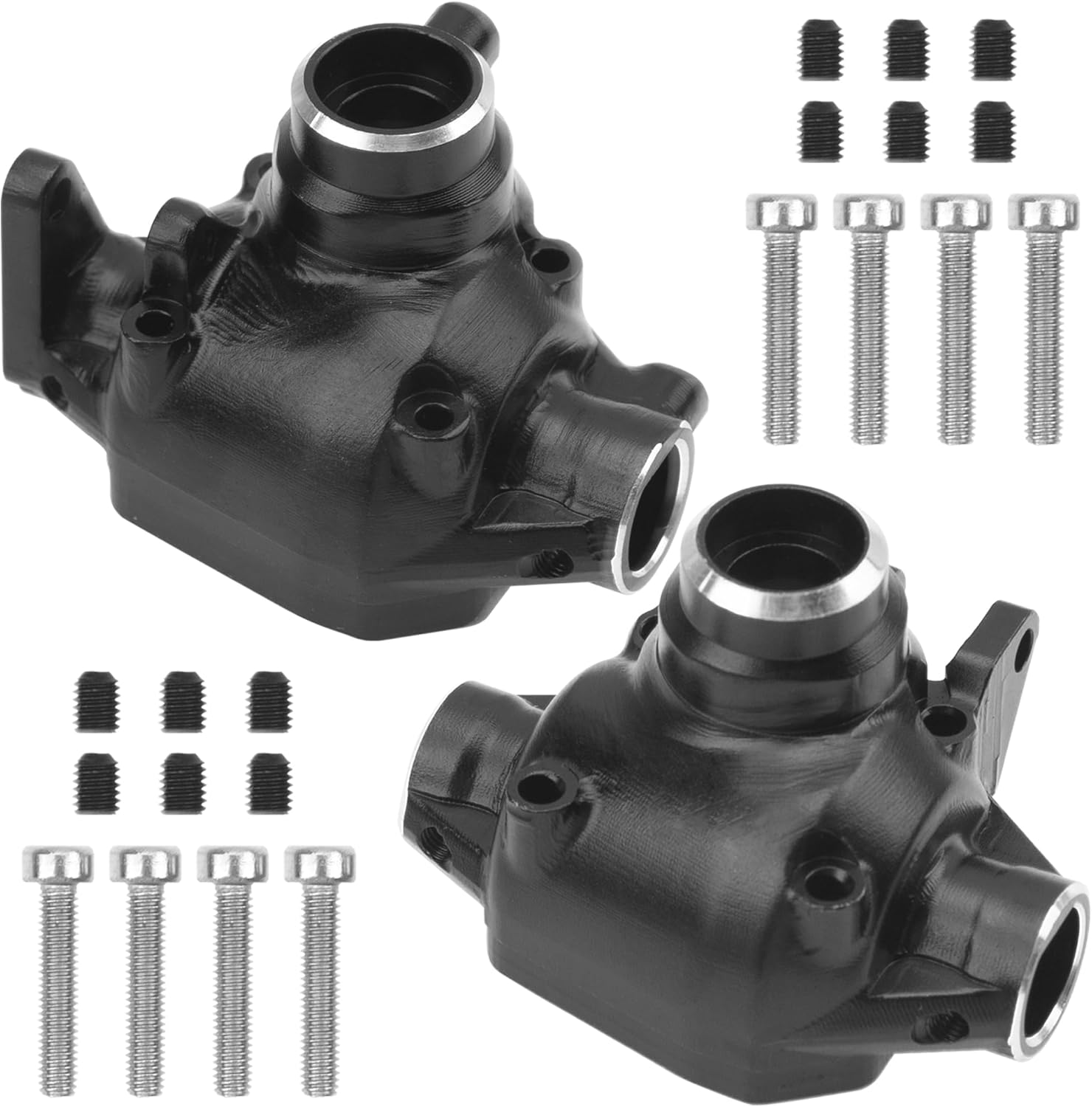 Share Goo Aluminum Alloy Front & Rear Axle Center 3rd Member Housing Compatible with Axial SCX10 PRO 1/10 RC Crawler Car