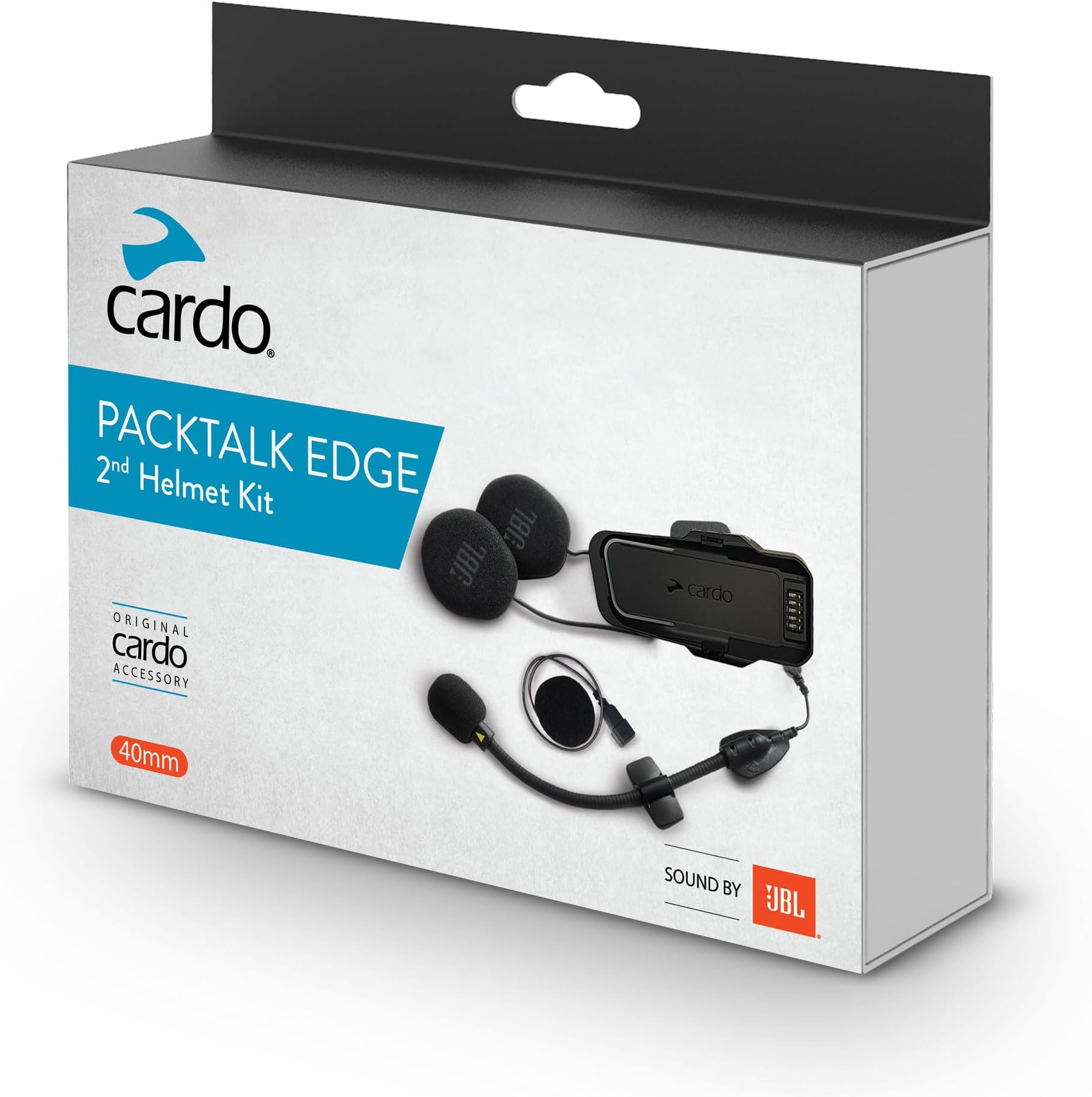 Cardo カルド PACKTALK EDGE - 2nd Helmet Kit (Sound by JBL) Packtalk Edge Second Helmet Kit ACC00011