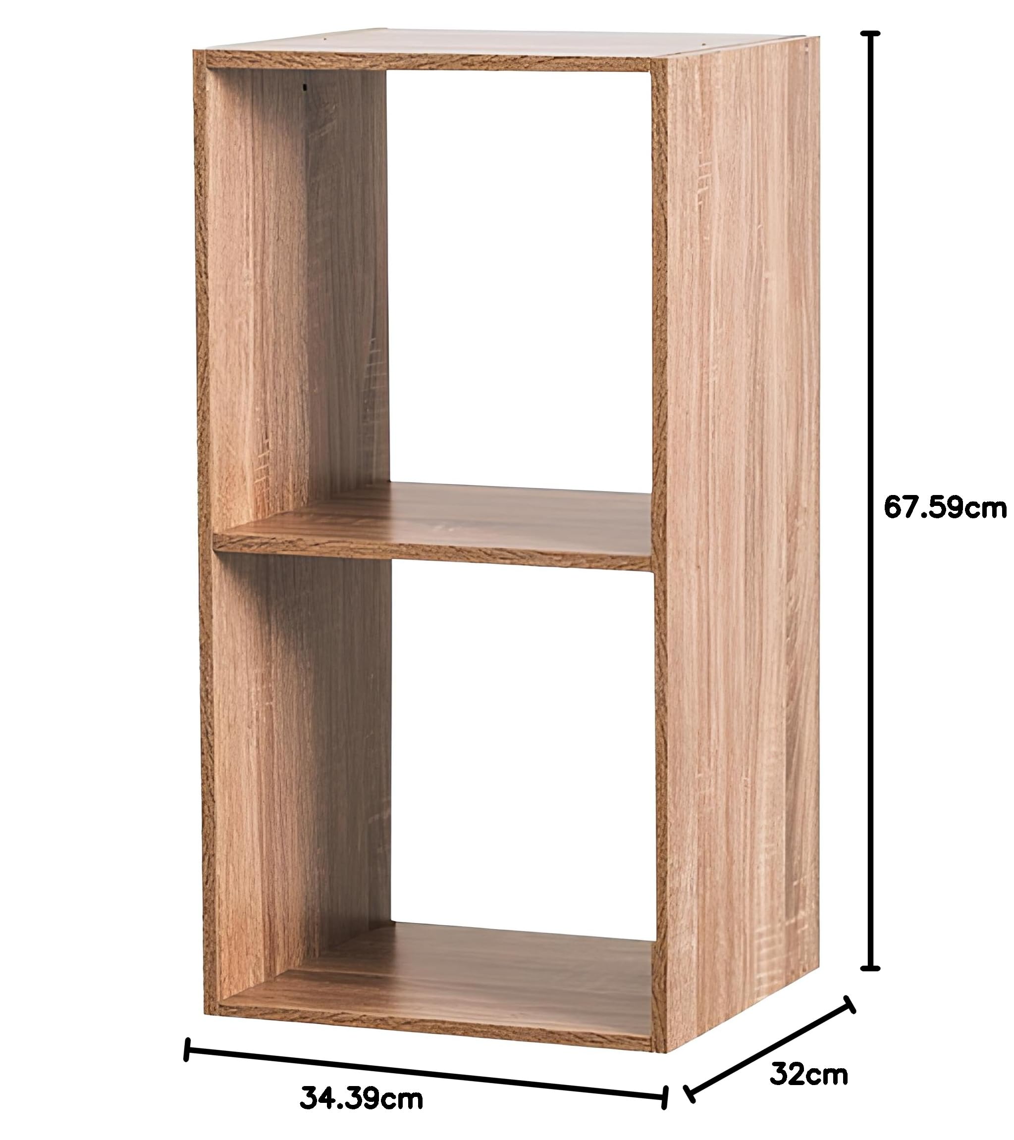 Étagère 2 Cubes 34,4 x 32 x 67,6 cm