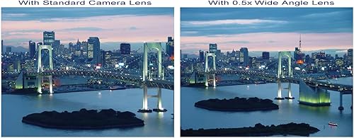Miniatura 2 de Lente gran angular 0.5X con macro compatible con Nikon COOLPIX P900 HD + filtro polarizador adicional