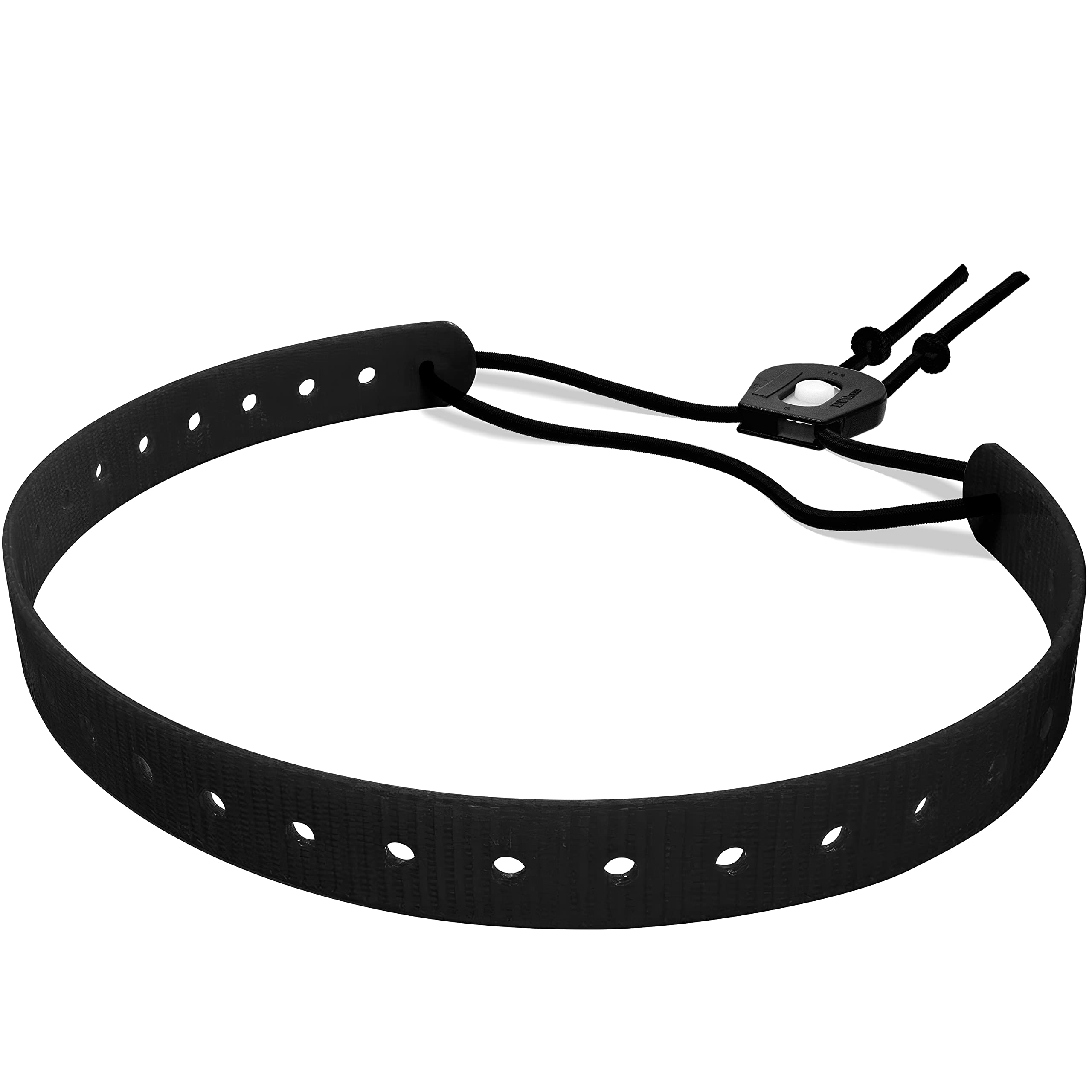 Replacement 3/4" Biothane Bungee Dog Collar Strap - Compatible with E-Collar Technologies and Dogtra Remote Training Collars, Adjustable for All Dog Neck Sizes - Wheel Lock Secure - Made in The USA