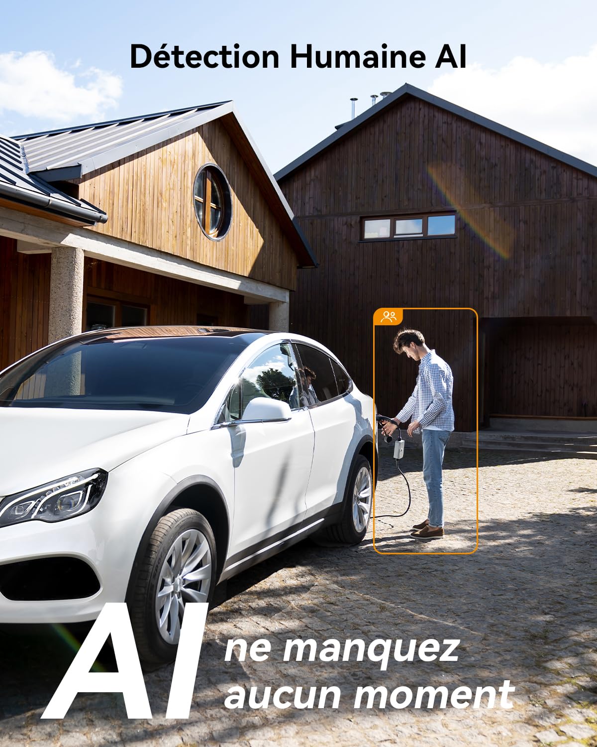 Imou 2K Caméra Surveillance WiFi Exterieure sans Fil Solaire, 15000mAh