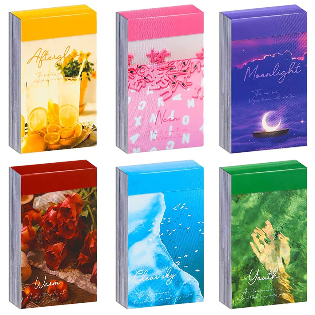 Sponsored Ad - HASTHIP® 300 Sheet Premium Washi Sticker Set 6 Themed Scrapbook Sticker Books, Self-Adhesive, Reusable Washi Paper Stickers for DIY Crafts, Journals, Planners & Creative Art Projects