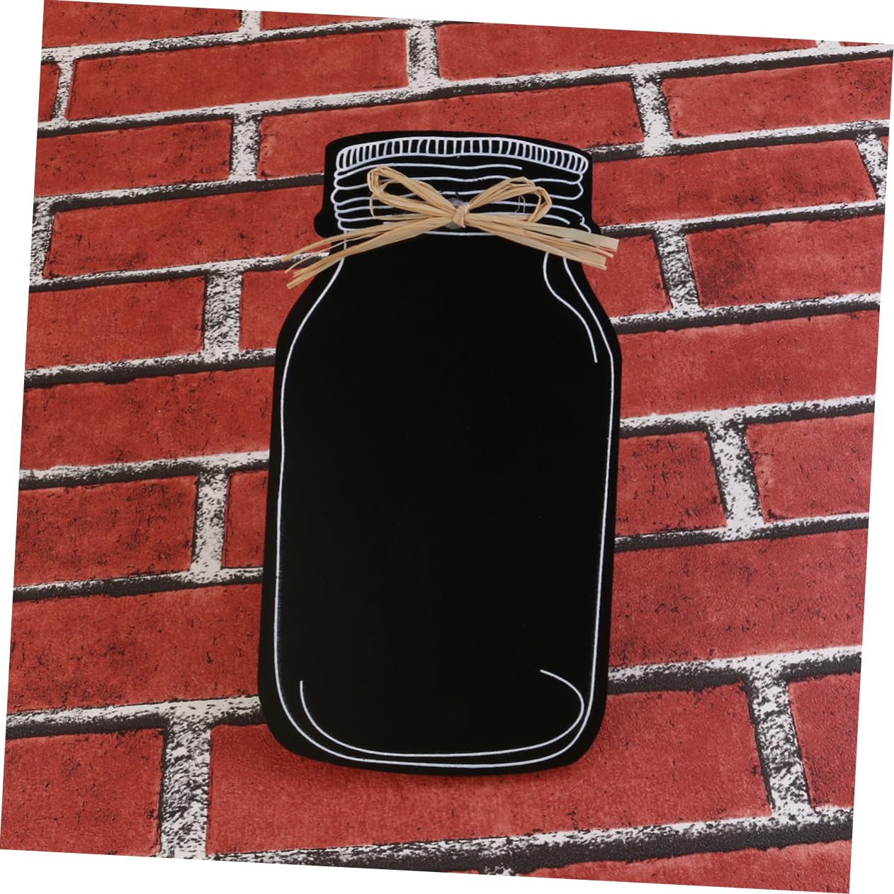 Angoily Hanging Mini Blackboard Erasable Chalk Wedding Bottle Message Board for Home Kitchen