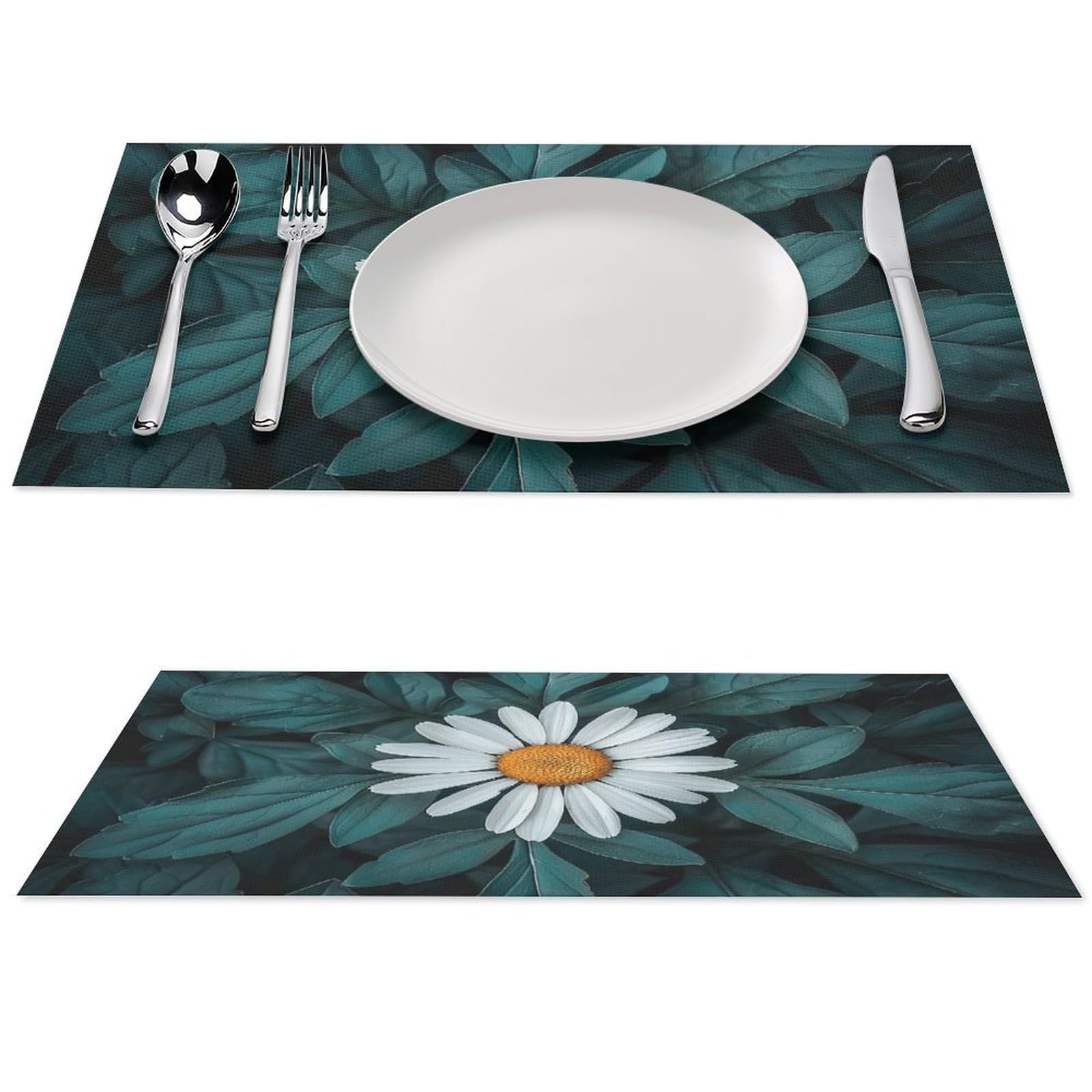 Set de table tissé de haute qualité style chic et épuré 45,7 x 30,5 cm