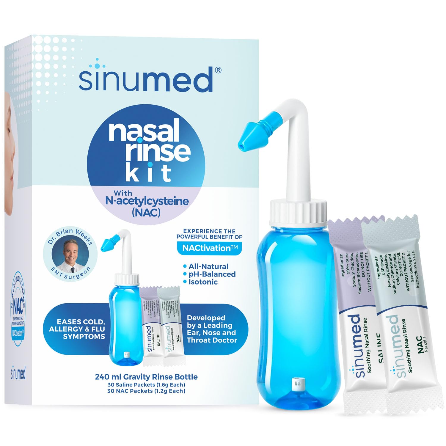 glutathione nasal spray sinusitis Amazon.com: SinuMed Sinus Rinse, 60PK Nasal Rinse Packets with NAC and  Saline, Gravity Rinse Bottle, Alternative to Neti Pot, Helps with Allergy,  Congestion, Cold Symptoms (Gravity Bottle with NAC 60PK) : Health