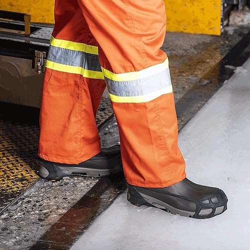 Miniatura 11 de Due North GripPro - Tacos de hielo sin pinchos, perfectos para la transición entre superficies interiores y exteriores, 22 chevrones de alta