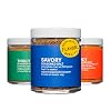 Momofuku Seasoned Salt Variety Pack by David Chang, 3 Pack, Umami Seasoning for Meat, Fish, Vegetables, Chef Made for Cooking, Extra Umami