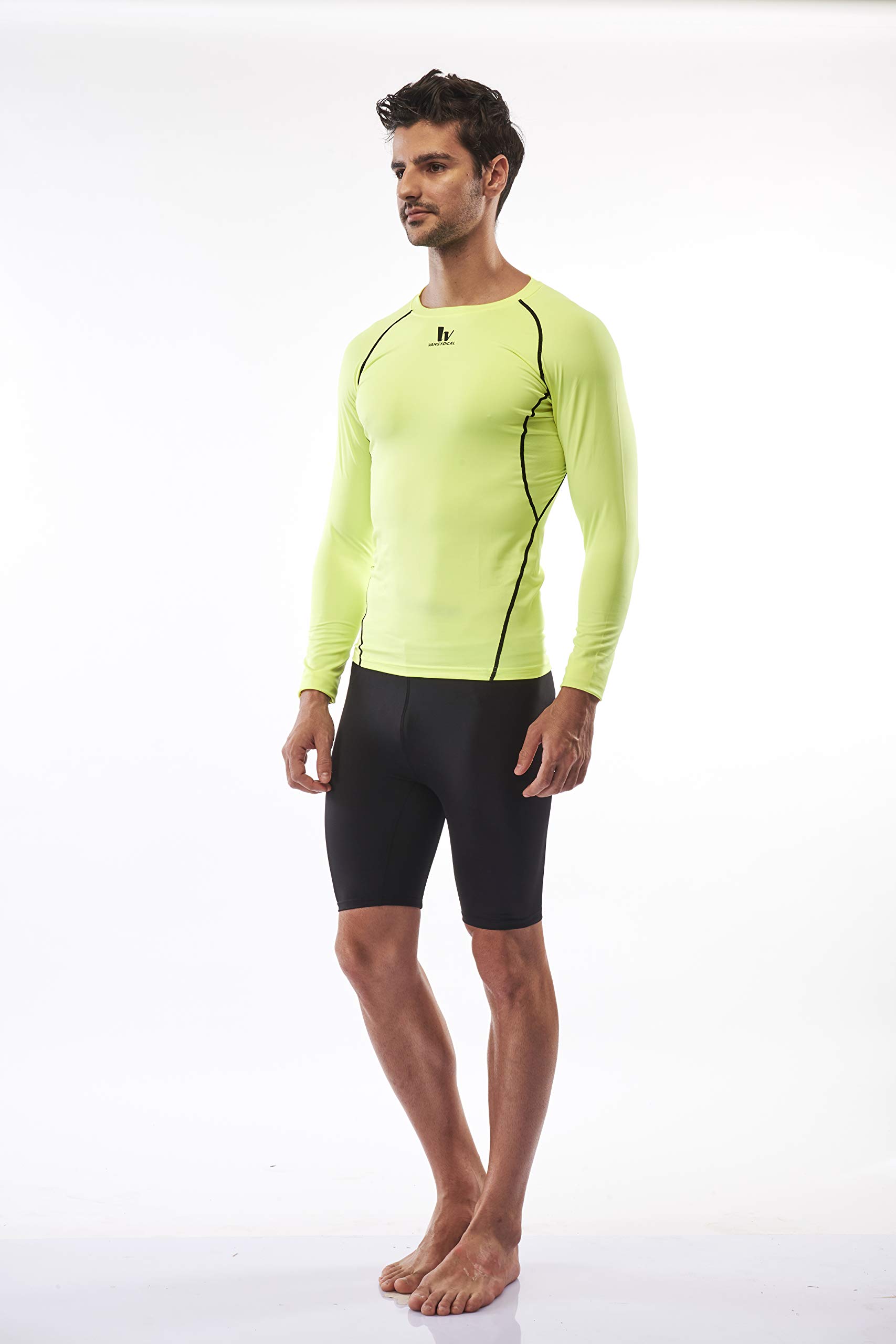LYCOT Fluid Fashion -Sports Inner F/S Pattern Green M 1