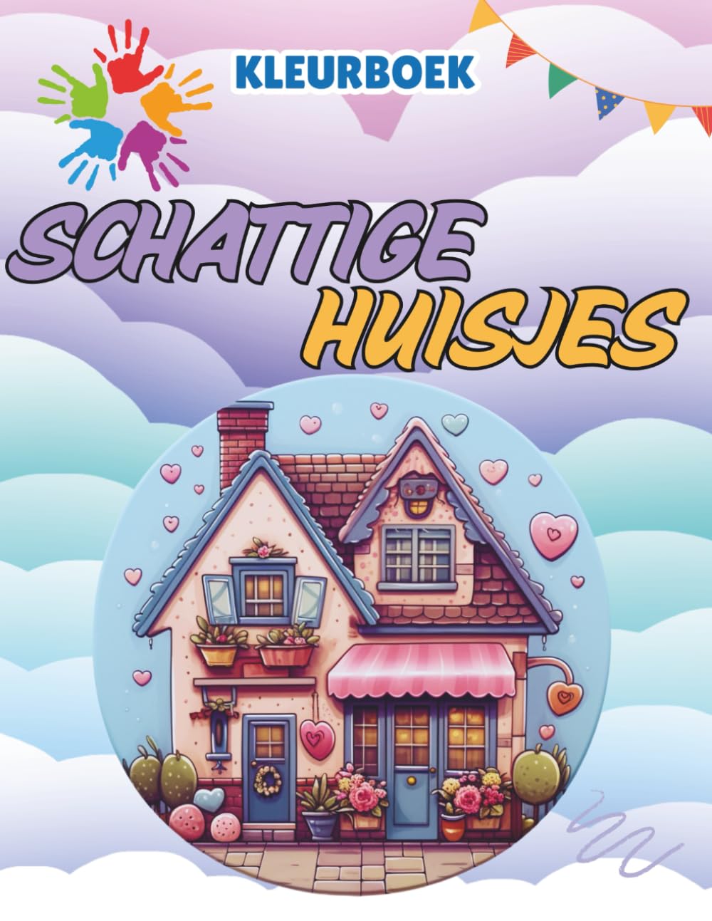 Schattige Huisjes – Kleurboek voor Kinderen: Kleurplezier voor kinderen | Schattige huizen & gebouwen | Creatief kleurboek vanaf 3 jaar | Bevordert ... | Perfect voor kleuters & basisschool