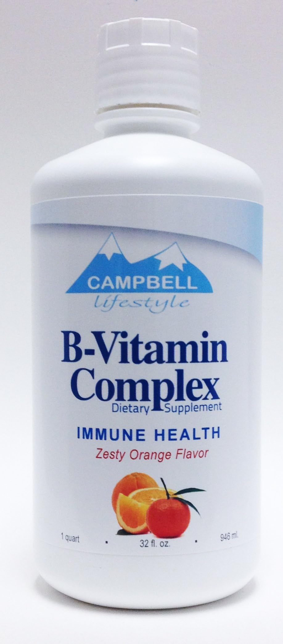 Huge Sale! High Quality Vitamin B Complex Liquid. 30 Day Supply - 1 Quart. Gluten Free. Vegetarian. Dairy Free. Pantothenic Acid. No Carbs. Feel Great Now!