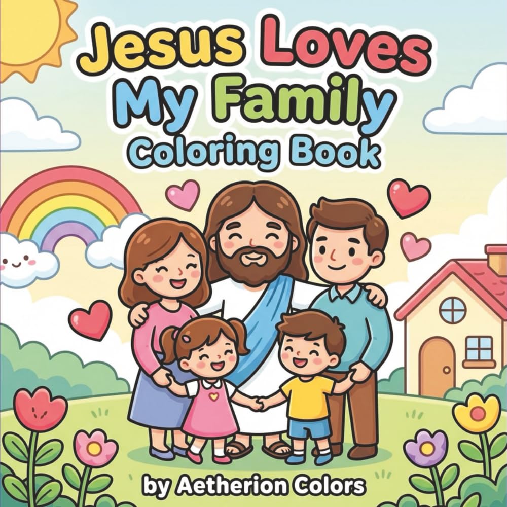 Jesus Loves My Family: Coloring Book (The Little Believers Coloring Series)