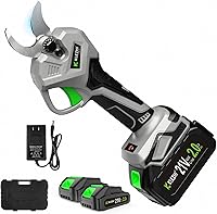 Vista 11 de Electric Pruning Shears 1inch Cutting Diameter, 16.8V Professional Cordless Battery Powered Tree Branch Pruner with 2000mAh Batteries for Branch