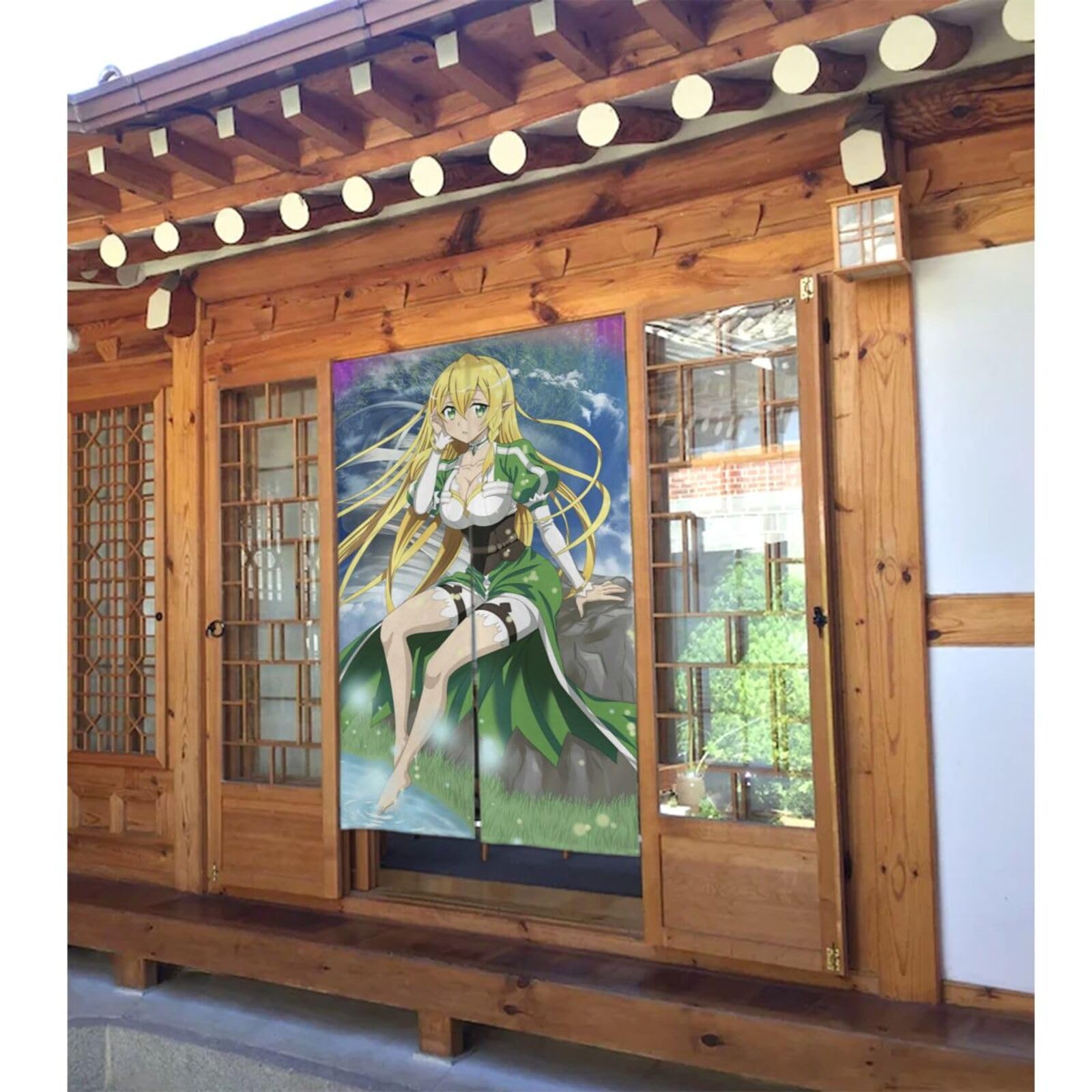 Amazon｜のれん 桐ヶ谷直葉 ソードアート・オンライン 2 間仕切り 暖簾
