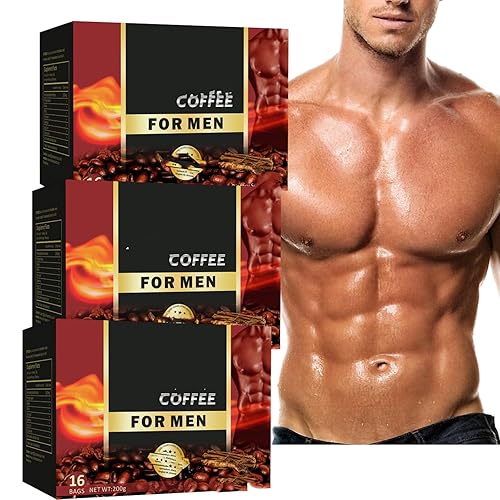 X Power Coffee, X Power Coffee para hombres, café X-Power, x Power Coffee para hombre, café eléctrico para hombres (3 unidades)