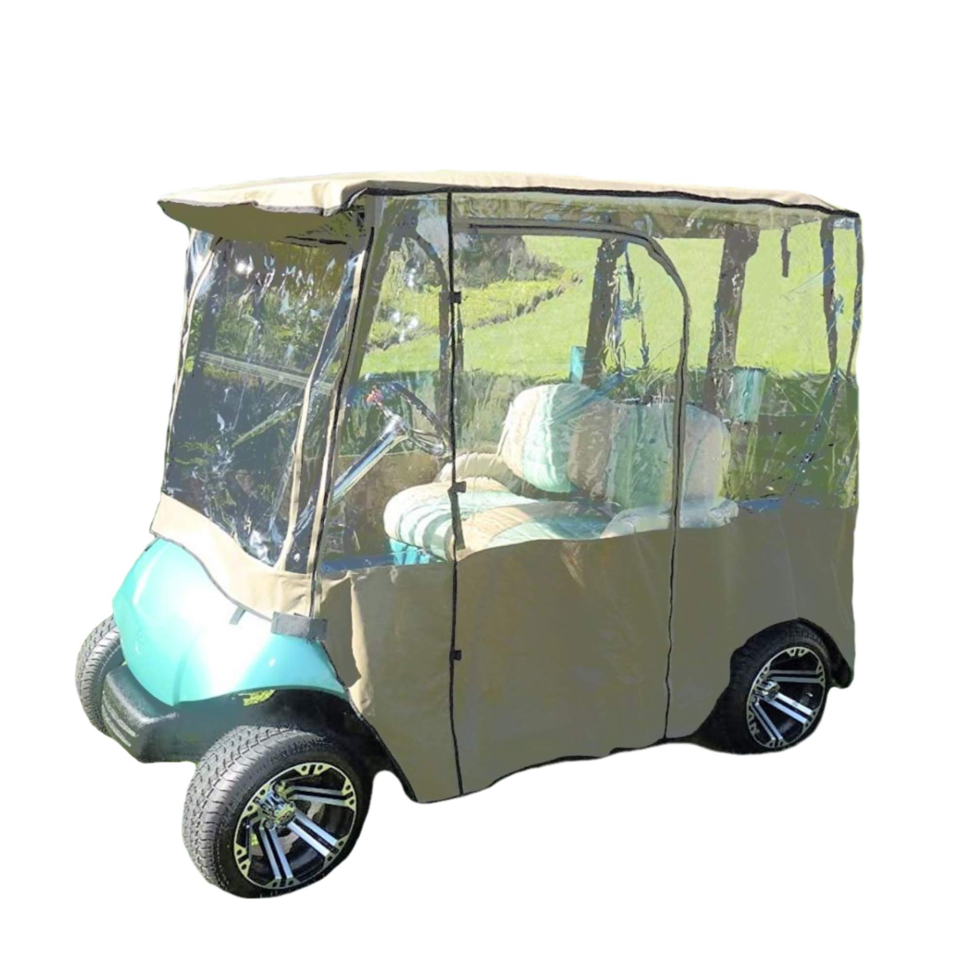 Formosa CoversGolf Cart Driving Enclosure for Yamaha Drive 2 Seater, The Drive 2, YDR 2 Exclusively - All Weather