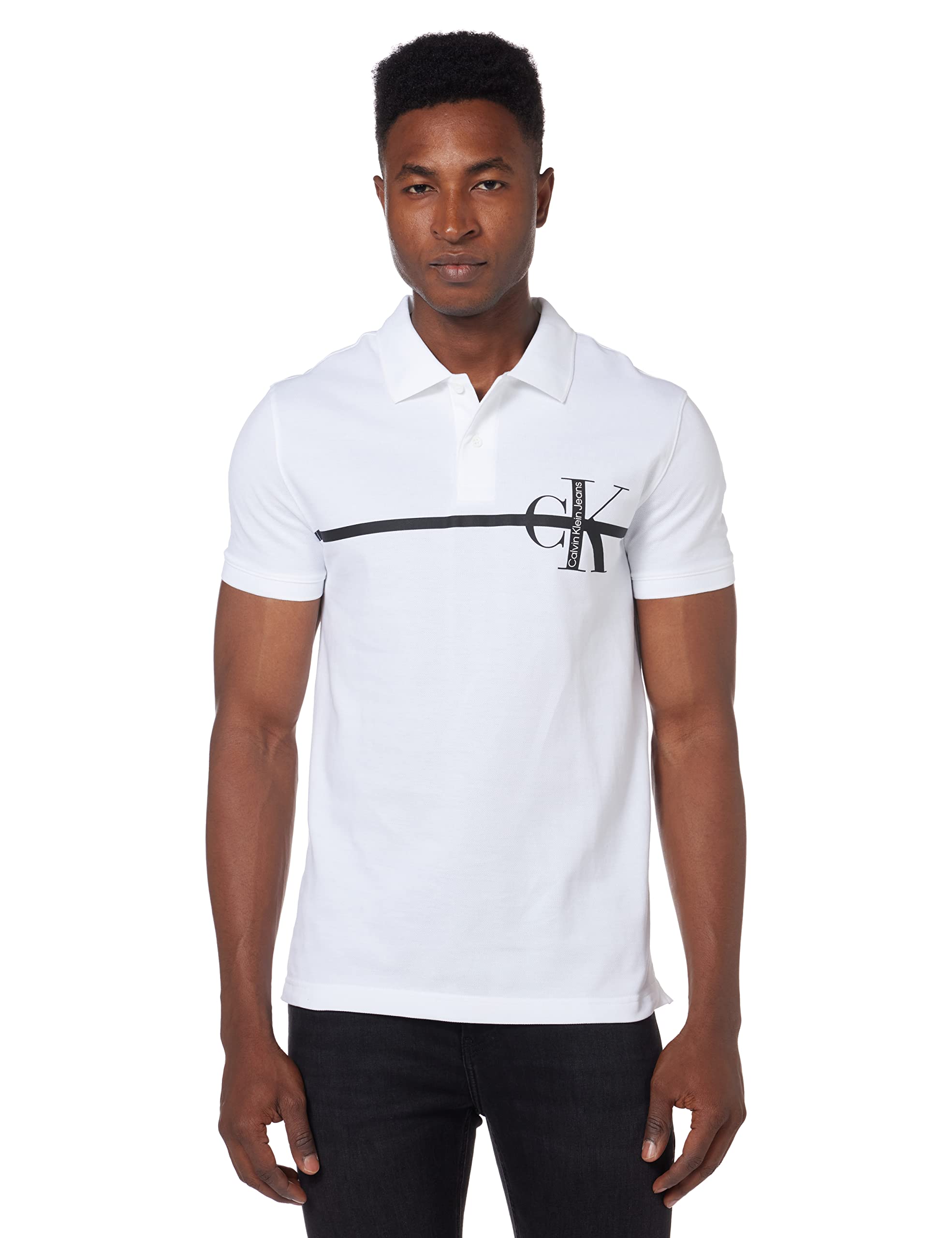 Calvin Klein JeansCK JEANS Men STRIPE CK POLO