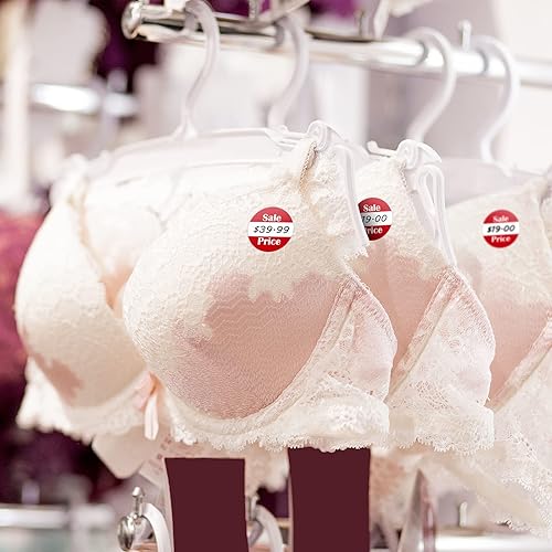 Miniatura 6 de Tenare 1000 etiquetas de precio de venta calcomanías de garaje para patio de garaje 0.87 pulgadas redondas rojas autoadhesivas precios de descuento