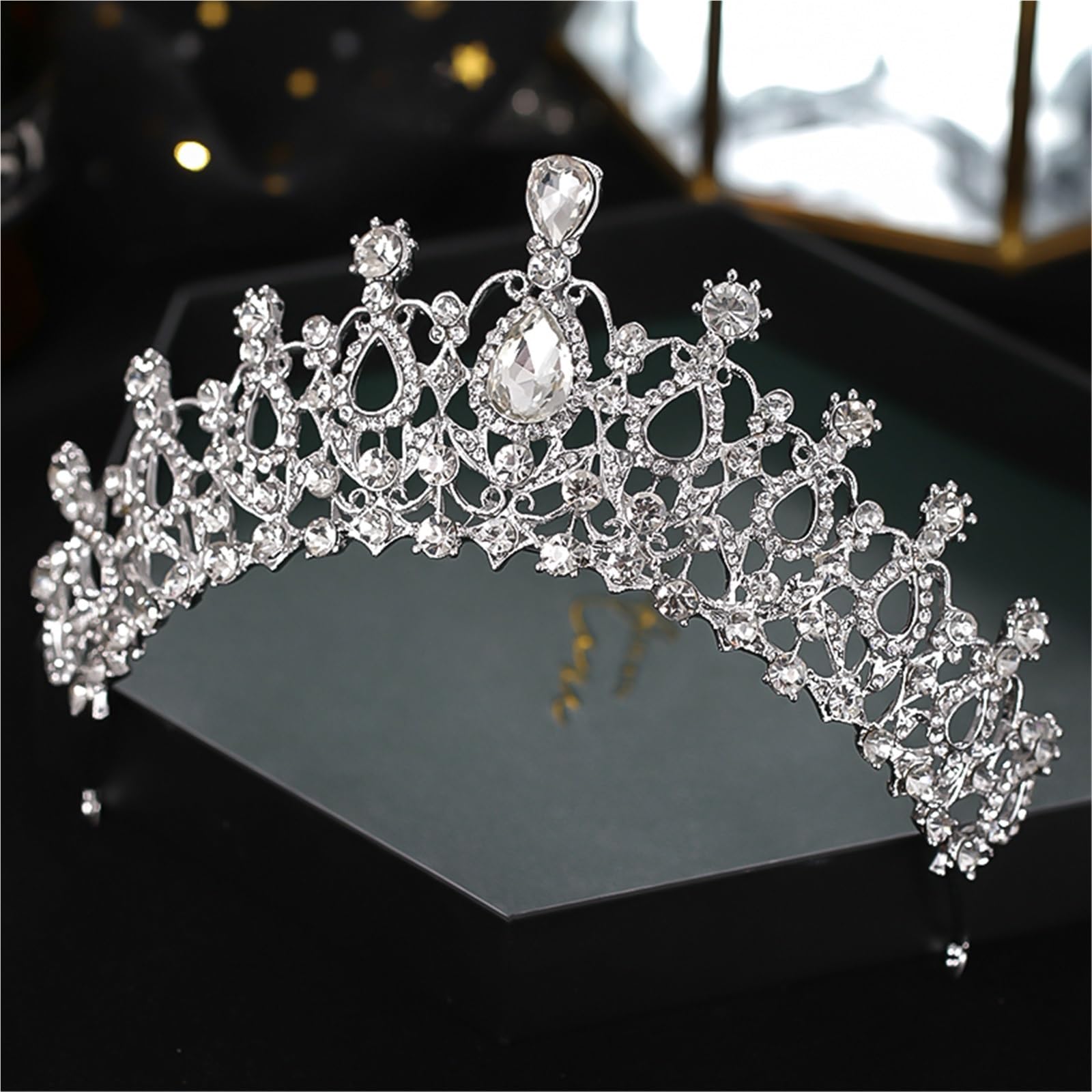 Gioielli da sposa in cristallo con strass