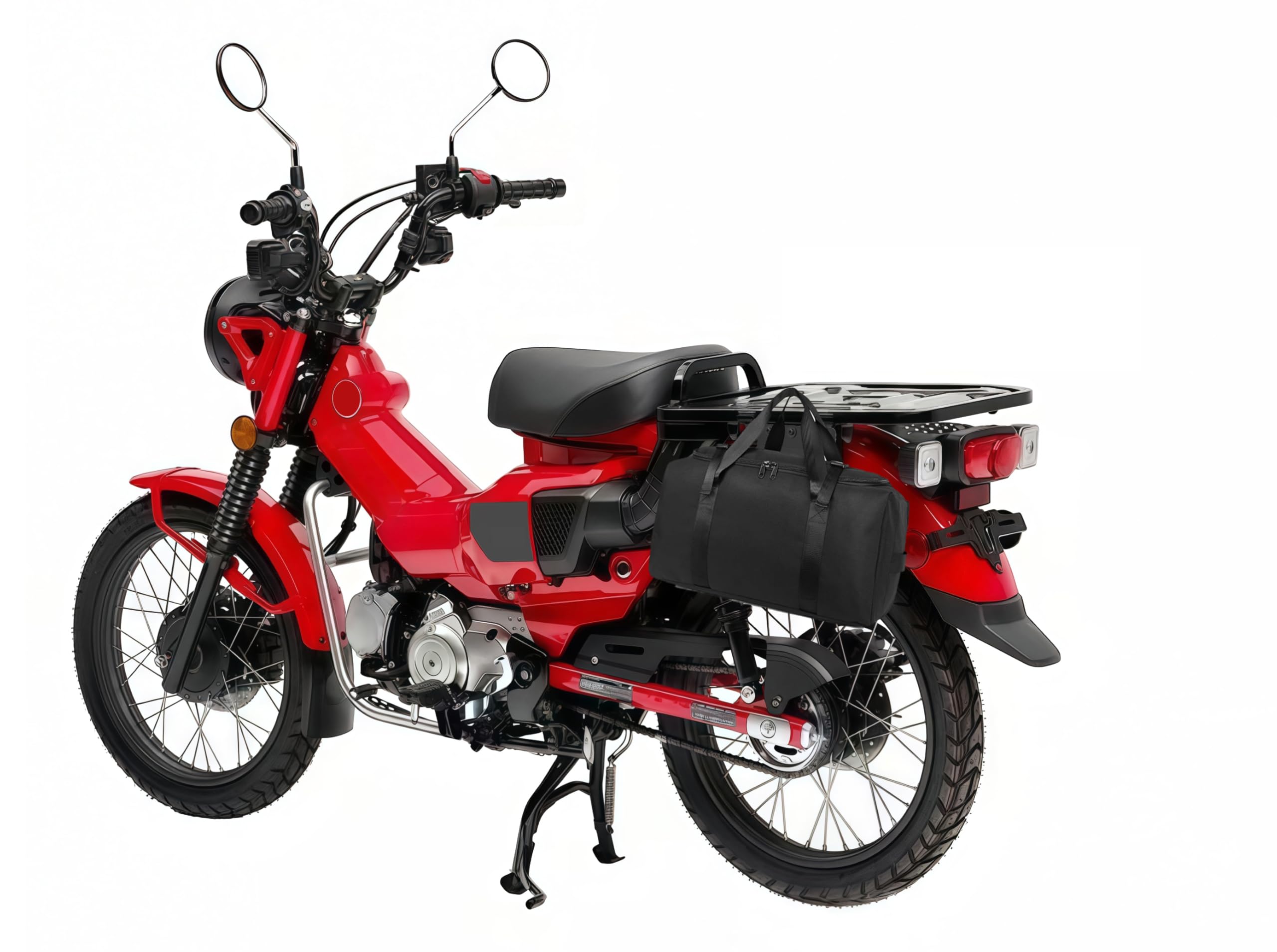 Motorcycle Luggage Carriers Honda CT125 Hunter Cub Pannier Racks ...